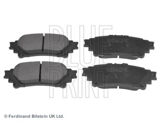 BLUE PRINT Комплект тормозных колодок, дисковый тормоз ADT342186